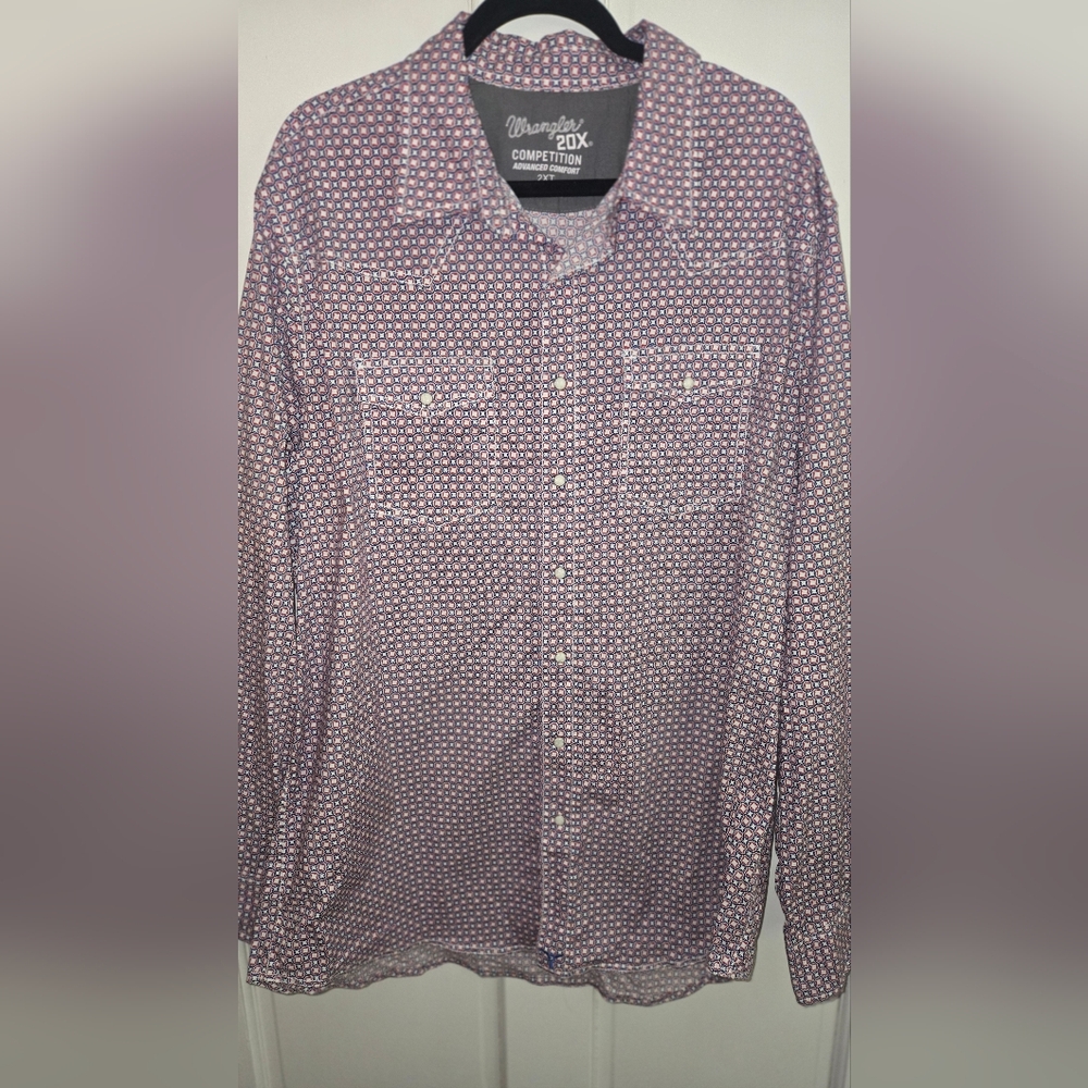 Wrangler Men's 20x Competition Advanced Comfort Shirt